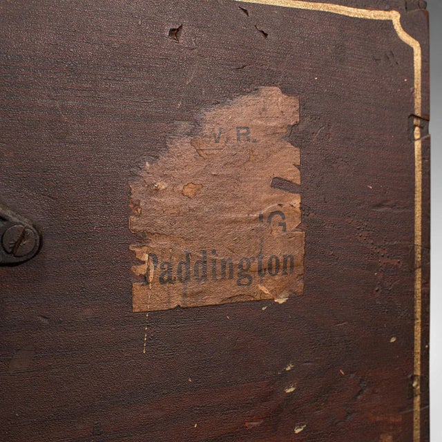 1900s Antique Victorian English Pine Merchant's Tool Chest For Sale - Image 12 of 13