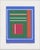 1970s geometric screenprint by Bill Dale. Pencil signed and numbered from an edition of 50. Combined shipping available,...