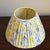 1990s Gathered Pleated Floral Cotton Lamp Shade For Sale - Image 10 of 11