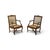 Louis XV Cannés Armchairs in Carved Wood with Cufflinks, France, 1740s, Set of 2 For Sale - Image 18 of 18
