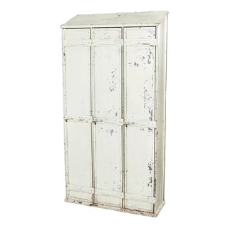 Three Door Locker by Forge De Strasbourg SNCF, 1920s For Sale