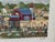 1980s 1987 Colorful, Detailed Cross Stitch of Farmhouse and Farm Scene For Sale - Image 5 of 5