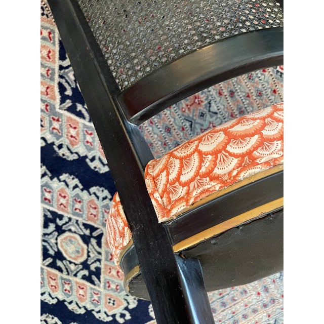 Early 20th Century Vintage French Style Cane Back Side Chair | Chairish