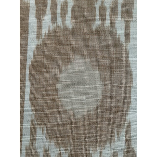 2020s Kravet Aahana Ikat Walnut Upholstery Fabric 3 1/4 Yards For Sale - Image 5 of 6