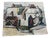 Cubist Artist, Abstract Composition, 1950s, Oil Painting on Canvas For Sale