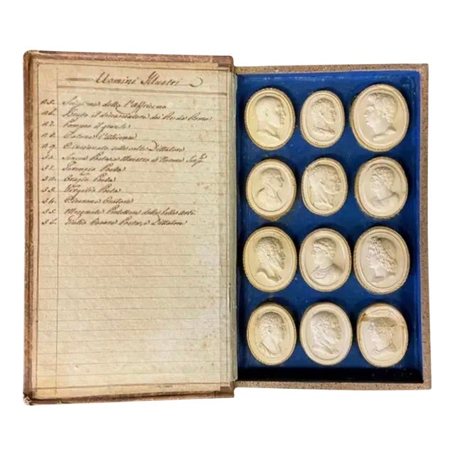 Grand Tour Book of Plaster Intaglios by Bartolomeo Paoletti #2 For Sale