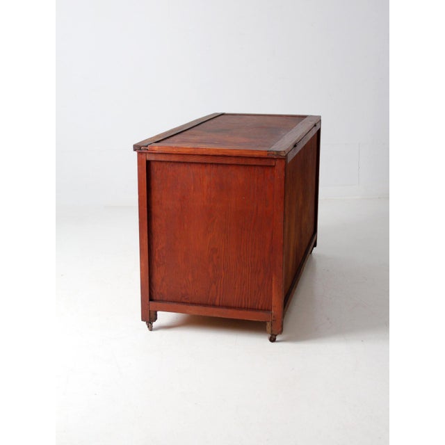 Vintage Industrial Wooden Crate For Sale - Image 6 of 12