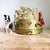 English 1800's Brass Crown Shaped Wall Pocket or Hearth Tidy, Antique Wall Storage For Sale - Image 3 of 11