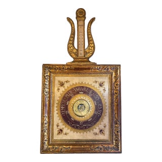Late 19th Century Italian Mercury Barometer For Sale