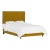 Margaux Bed in Citronella Luxe Velvet, King For Sale