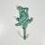 1970s Vintage Cast Iron Coastal Nautical Verdigris Mermaid Wall Hook. For Sale - Image 6 of 10