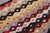 1990s Anatolian Ikat Design Natural Wool Handmade Kilim Rug For Sale In Sacramento - Image 6 of 11