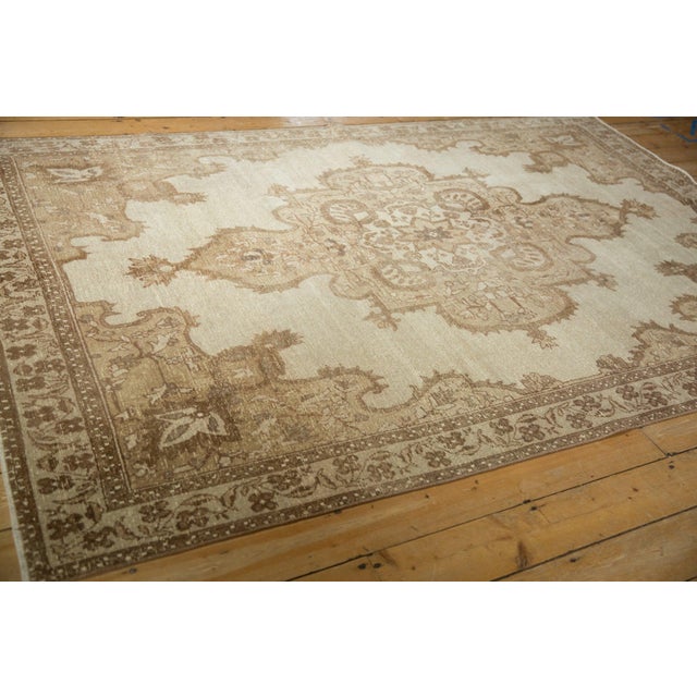 1970s Vintage Distressed Kars Carpet - 5'11" x 9'2" For Sale - Image 5 of 9