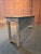 Rustic Hand-Carved Reclaimed Wood Console Table For Sale - Image 4 of 6
