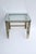 Brass Glass Nesting Tables Maison Jansen Style, Set For Sale - Image 11 of 12