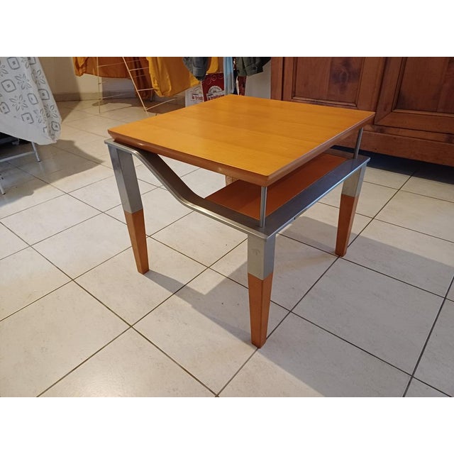 Vintage French Coffee Table by Pierre Vandel, 1970 For Sale - Image 12 of 15