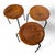 Mid-Century Arne Jacobsen "Dot" Stools by Fritz Hansen - Set of 3 For Sale - Image 15 of 18