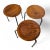 Mid Century Arne Jacobsen “Dot” Stools — First‑Run 1950s Teak + Steel — Set of 3 by Fritz Hansen For Sale - Image 15 of 18