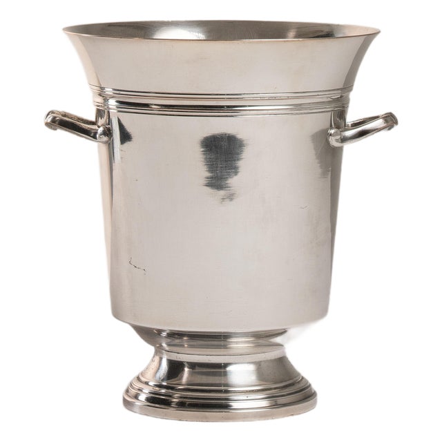 Mid 20th Century France Silver Ice Bucket For Sale