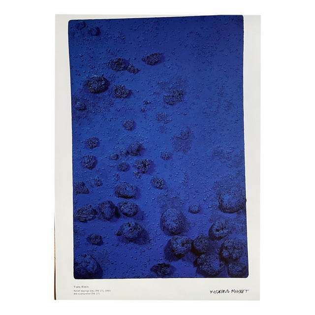 Yves Klein, Relief Éponge-Blue Re 17, 1960, Print For Sale