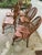 1990s Solid Oak Windsor Style Dining Chairs- Set of 6 For Sale - Image 5 of 8