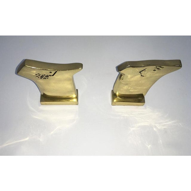 Italian Bronze Abstract Sculpture by Ottorino Tonelli, 1980 For Sale - Image 14 of 18