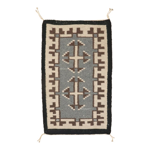 Mini Navajo Rug no. j2760 For Sale