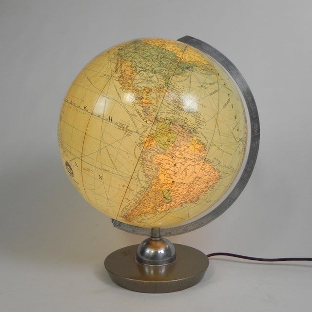 Light-Up Globe from JRO Globus, 1960s For Sale - Image 16 of 16