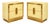 Butter Yellow Glass Bedside Tables from Justfurnituress SRL, Set of 2 For Sale