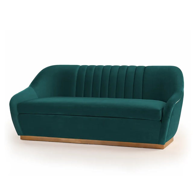 Contemporary Gia Settee by Mambo Unlimited Ideas For Sale - Image 3 of 8