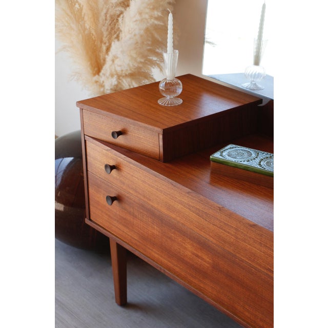 Mid-Century Scandinavian Teak Dressing Table from Avalon, 1960s For Sale - Image 16 of 18