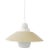 Beige Vintage Hanging Lamp in Metal and Opaline, 1960s For Sale - Image 8 of 12
