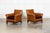 English Oak Club Armchairs, 1930s, Set of 2 For Sale - Image 3 of 13