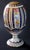 1980s Porcelain Decorative Egg on Stand – Regal Collection Floral & Gilt Accent Display Piece For Sale - Image 5 of 15