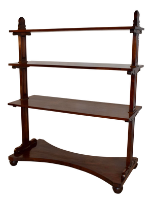 19th C English Mahogany Dumbwaiter