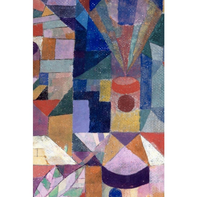 Paul Klee 1919 Burggarten Modernist Multicolor Fine Art Print by Paul Klee — 8" X 10" For Sale - Image 4 of 9