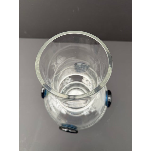 Blown Glass Vase, 1970s For Sale - Image 10 of 12