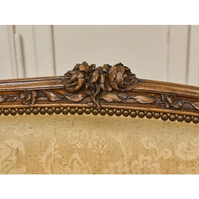 2000 - 2009 Large Antique Louis XV Sofa For Sale - Image 5 of 10