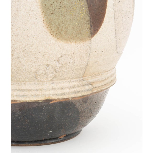 Contemporary Paul Chaleff Art Pottery Large Vase, 1973 For Sale - Image 3 of 9