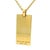 Modern Late 1990s Bulgari 18k Gold Bar Pendant Necklace – 19.5 Grams – Serial 2331 For Sale - Image 3 of 10