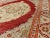 1930s Antique Oushak Rug With Floral Medallion in Light Green, Ivory, Taupe & Red For Sale - Image 5 of 7