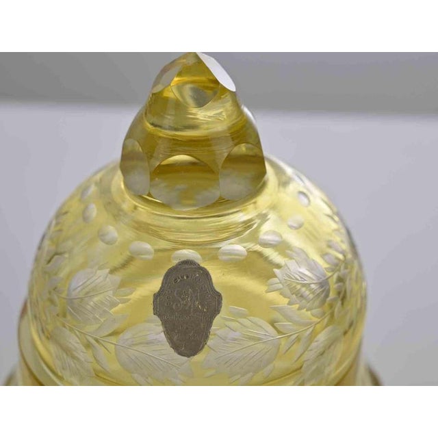 Vintage Art Nouveau Crystal Candy Box, Germany, 1970s For Sale - Image 4 of 5
