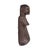 Early 20th Century Early 20th Century Makonde Njorowe Pregnant Belly Mask with Face Tanzania For Sale - Image 5 of 7