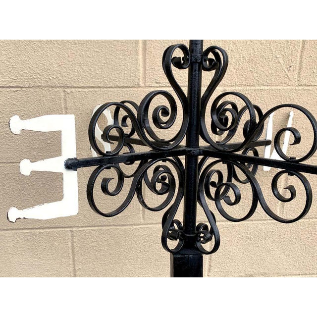 Early 20th Century Early 20th Century Antique American Iron Horse Weathervane, Nashville Tn For Sale - Image 5 of 13
