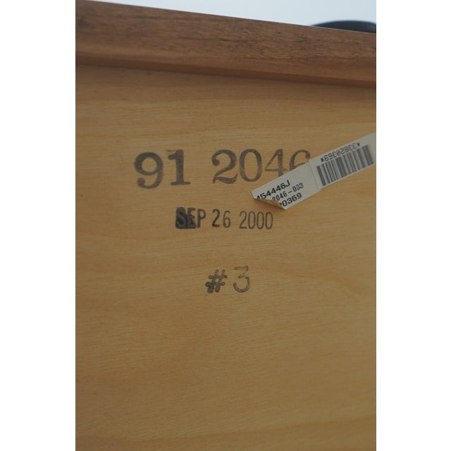 Stickley Cherry Mission Inlaid Fold Top Bar Cabinet For Sale - Image 18 of 18