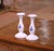 French Faience Candlesticks, Hand-Crafted, Fleur-De-Lys Design, 1980 For Sale In Dallas - Image 6 of 13