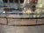 Bronze Vintage Hollywood Regency Style Faux Bamboo and Glass Top Coffee Table For Sale - Image 8 of 12