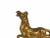 Mid 20th Century Solid Gold Brass Horse Figurine For Sale - Image 4 of 5