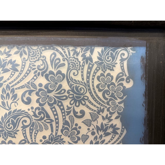 Art Deco Large Vintage Industrial Screen-Printing Frame For Sale - Image 3 of 4