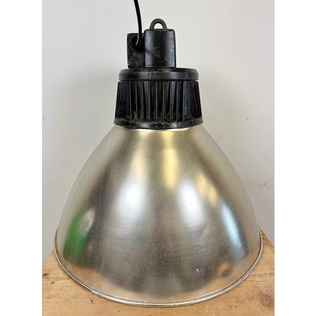 Large Industrial Aluminium Pendant Light from Elektrosvit, 1960s For Sale - Image 11 of 18